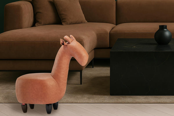 Joshua Steinberg - Classic Safaro Ottoman Series - Giraffidae