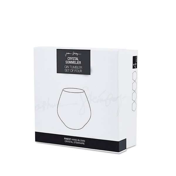 Crystal Sommelier Gin Tumbler, Set of Four