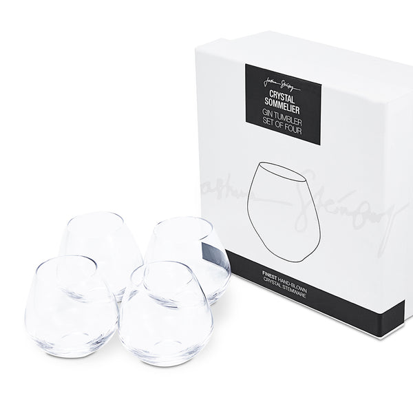 Crystal Sommelier Gin Tumbler, Set of Four