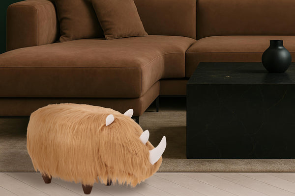 Joshua Steinberg - Classic Safaro Ottoman Series - Coelodonta antiquitatis