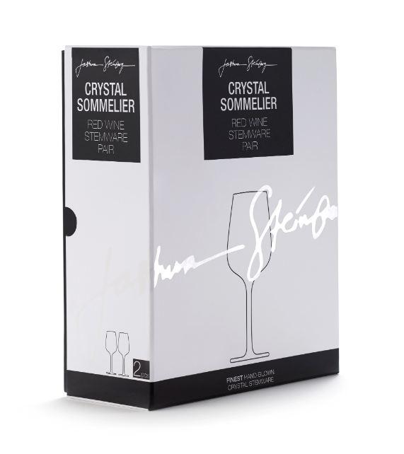 Crystal Sommelier Red Wine Glass, Pair  Joshua Steinberg