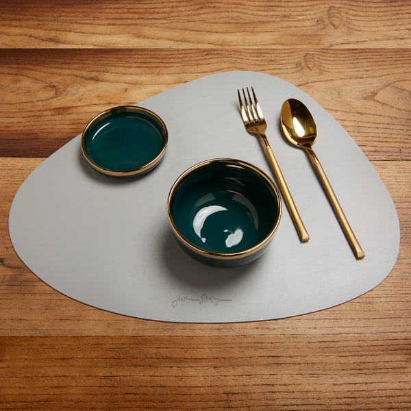 Ellipsis Placemat Set of Four in Green