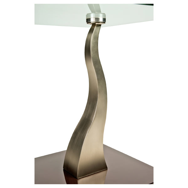 Henderson Glass End Table